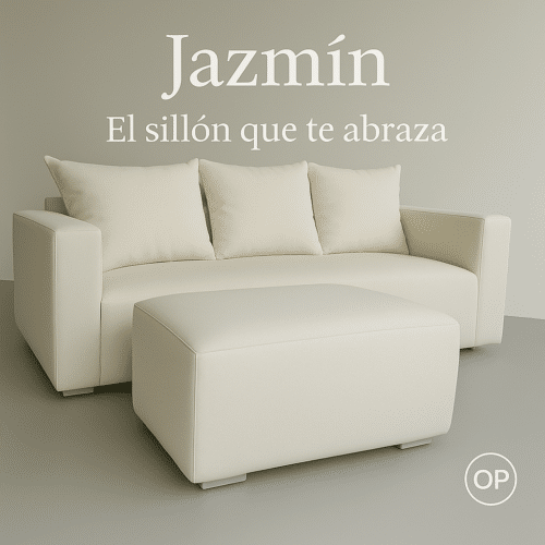 Sillon Jazmin 2Mtrtx90 + Camastro 70X50