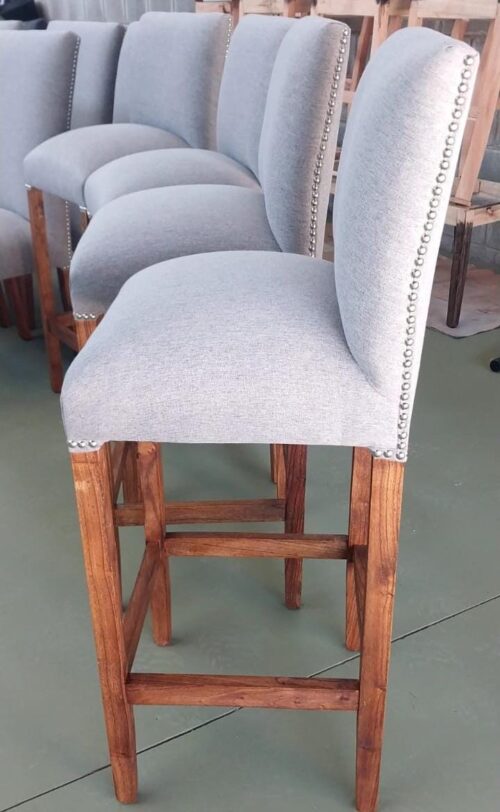 2 Banquetas Madera Paraiso - Capitone - Lisas O Canelon - Imagen 7